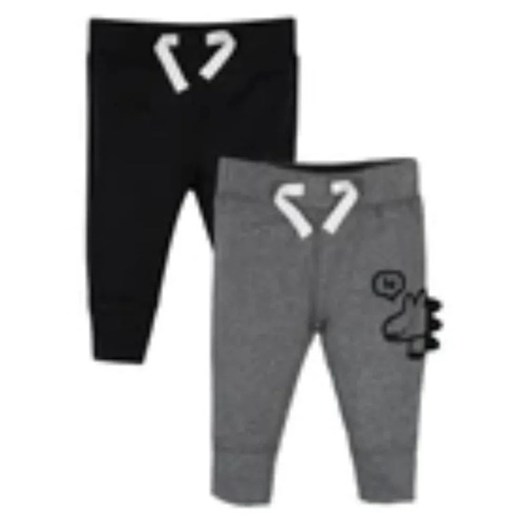 Gerber Organic 3-Pack Baby Boys Dino Short Sleeve Onesies Bodysuits Size 3-9M - Picture 2 of 10